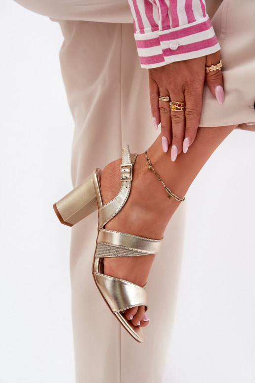 Sieviešu basenes Sergio Leone SK866 Zelta krāsas