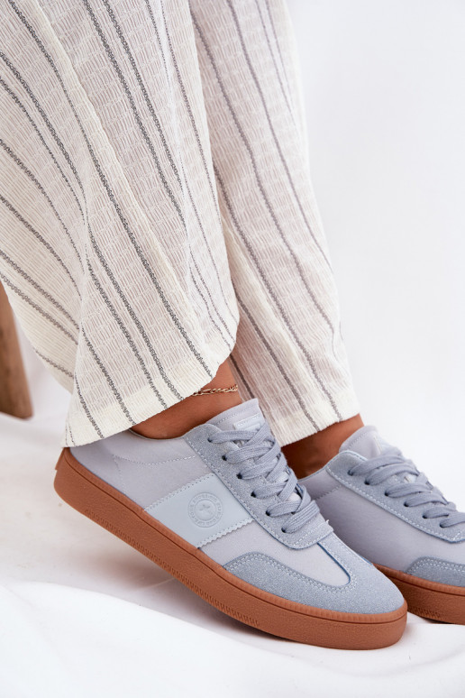 Sneakers modeļa apavi Sieviešu Big Star RR274805 Zilas krāsas