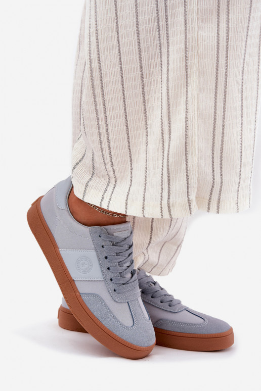 Sneakers modeļa apavi Sieviešu Big Star RR274805 Zilas krāsas