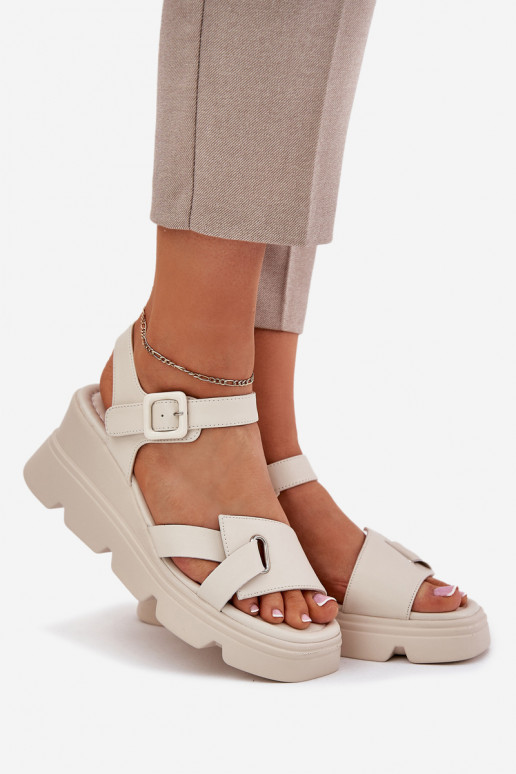 Sieviešu basenes Sieviešu Uz Ķīļa Artiker 54C1624 smilšu krāsas