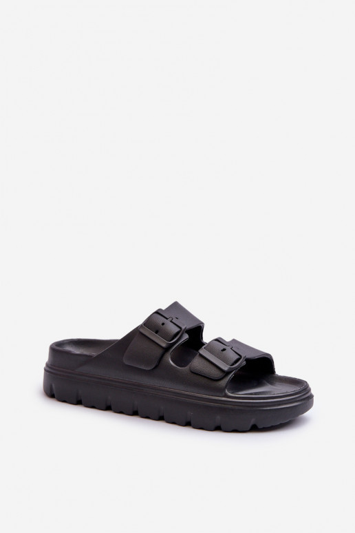 Vieglas čības ar platformu melnas krāsas Melorea Vieglas čības ar platformu melnas krāsas Melorea