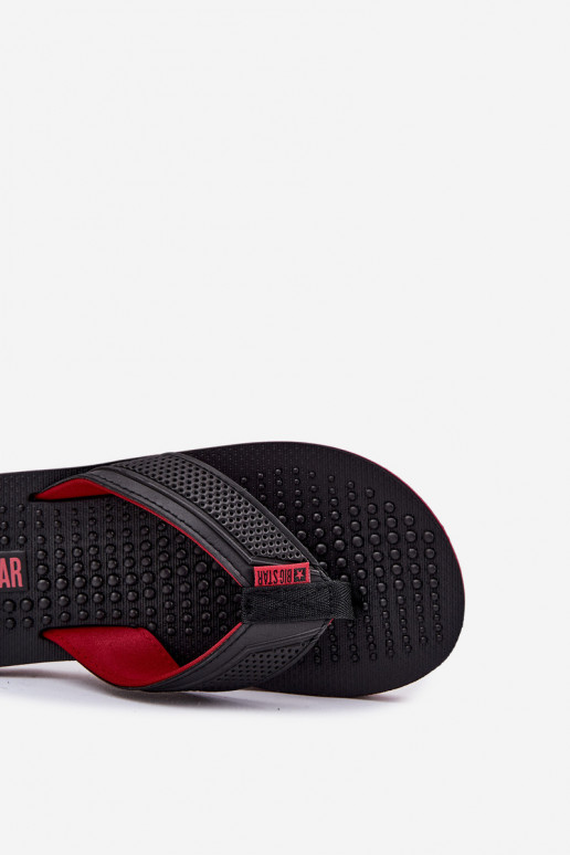 Vīriešiem Čības modernas iešļūcenes Big Star RR174441 melnas krāsas