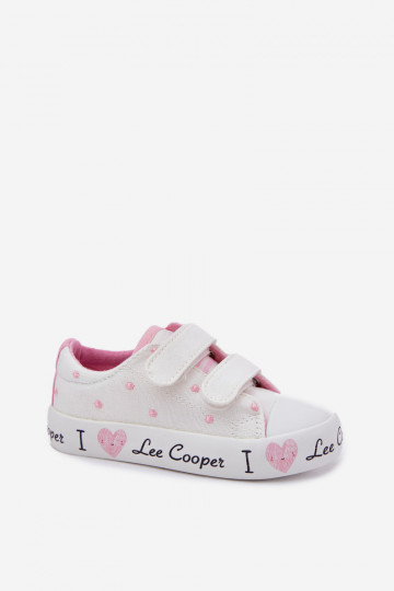 Baltie sieviešu brīvā laika apavi ar zābakiem, Lee Cooper LCIN-25-31-3461L
