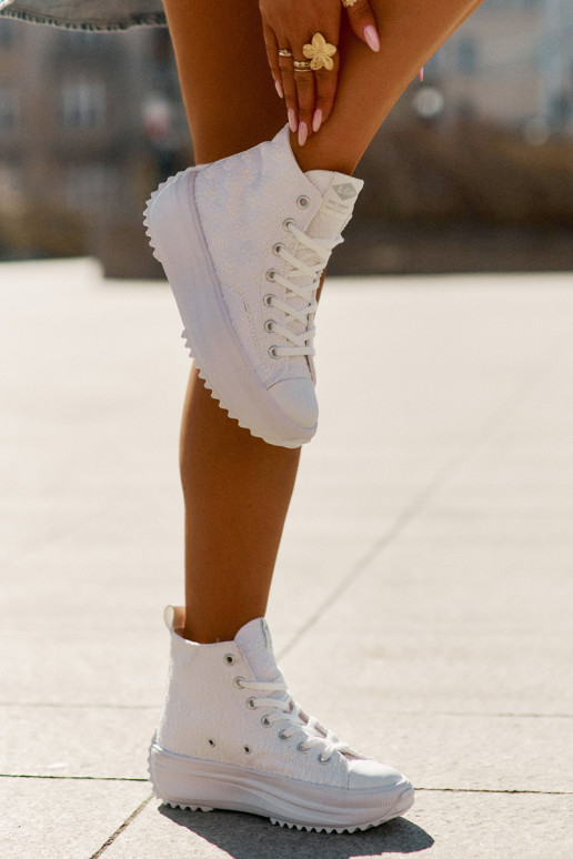 tõmblukuga Sieviešu Lee Cooper LCIN-25-31-3461L baltas krāsas