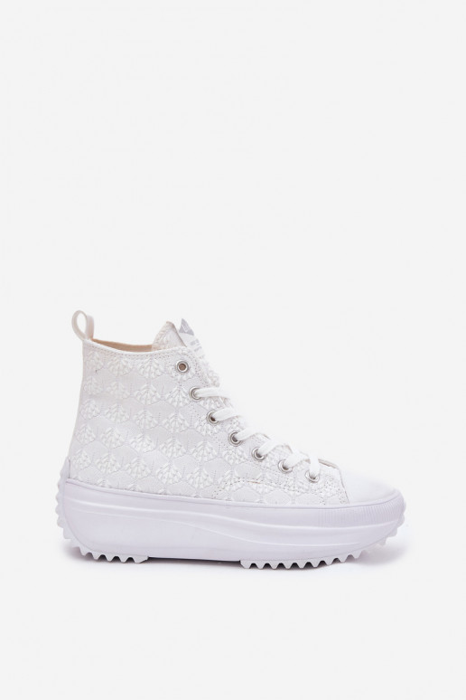 tõmblukuga Sieviešu Lee Cooper LCIN-25-31-3461L baltas krāsas