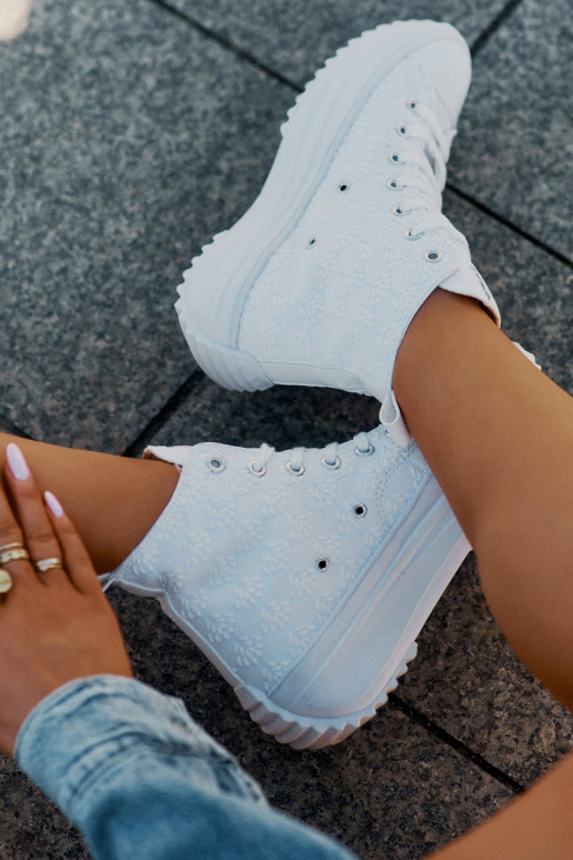 tõmblukuga Sieviešu Lee Cooper LCIN-25-31-3461L baltas krāsas