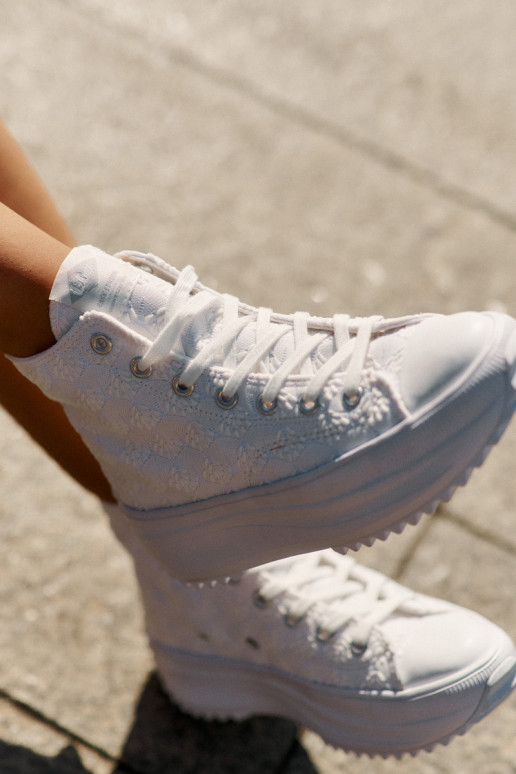 tõmblukuga Sieviešu Lee Cooper LCIN-25-31-3461L baltas krāsas