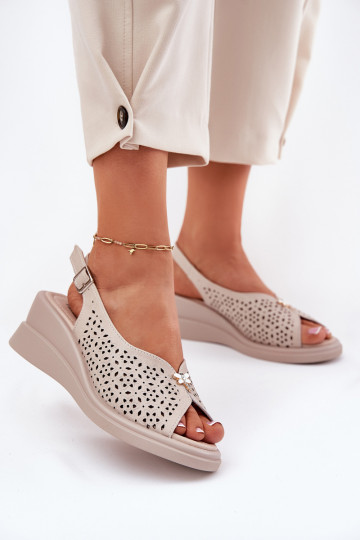 Āda Ažūra basenes Sieviešu Uz Ķīļa Vinceza 79529 smilšu krāsas