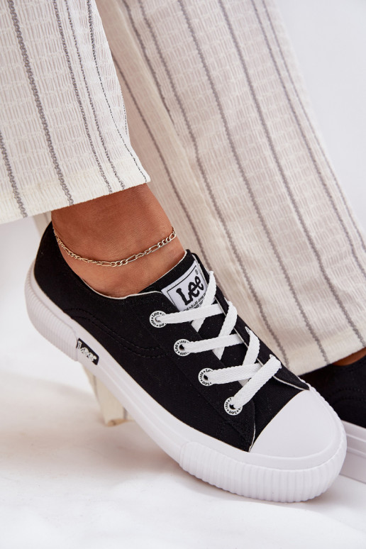 sieviešu puszābaki ar platformu LEE ISLA C INOMEN LOIN 50251001 melnas krāsas