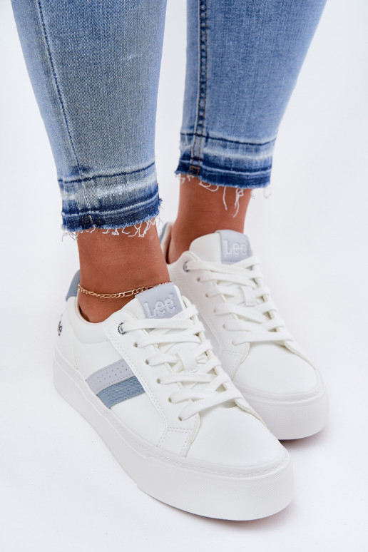 Sneakers modeļa apavi Sieviešu LEE LAYLA INOMEN LOIN 50251003 baltas krāsas