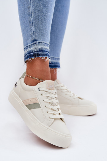 Sneakers modeļa apavi Sieviešu LEE LAYLA INOMEN LOIN 50251003 Zgaszona Biel 2