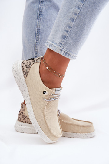 Gaisma Auduma apavi Sieviešu McKeylor 96116 smilšu krāsas