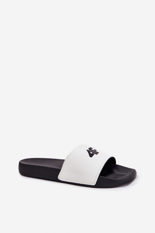 sieviešu čības 4F 4FRMM00FSLIF010-10S baltas krāsas