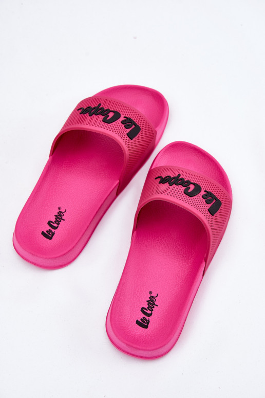 sieviešu čības Lee Cooper LCIN-25-07-3521L rozā krāsas