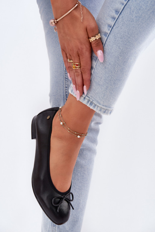 Balerīnas Sieviešu Tā irciejka P6800-01 melnas krāsas