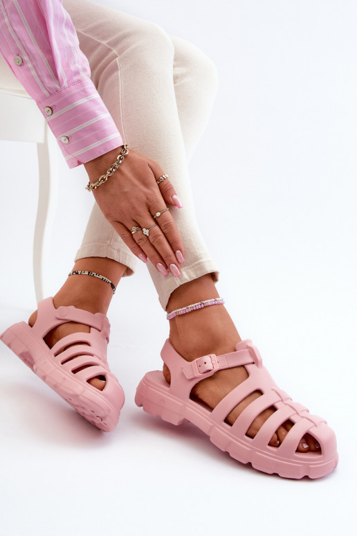 Sieviešu Vieglas čības uz pirksta basenes Rozā krāsas Gasaria