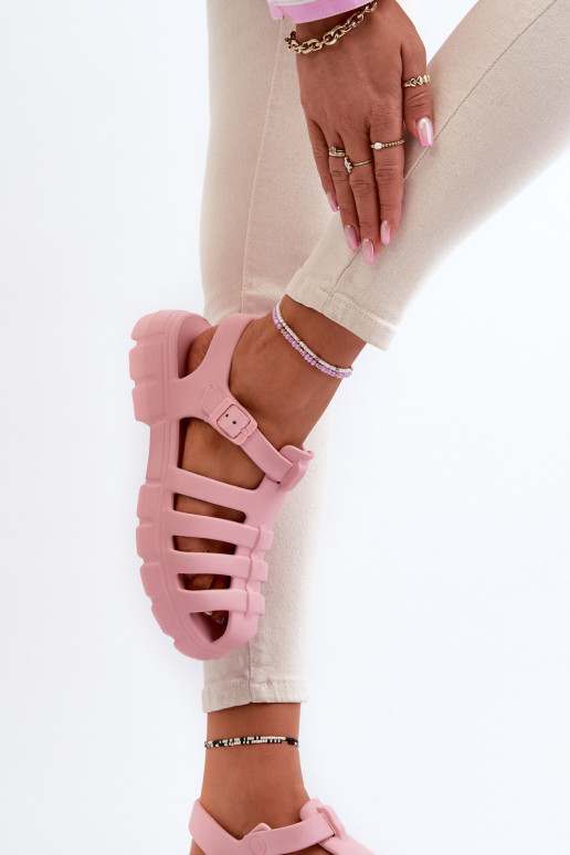 Sieviešu Vieglas čības uz pirksta basenes Rozā krāsas Gasaria