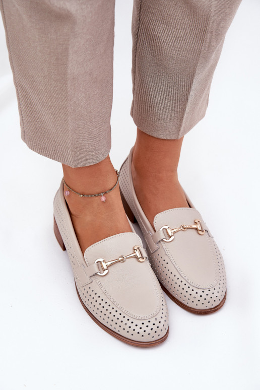 Sieviešu smilšu krāsas ādas mokasīni... Sieviešu smilšu krāsas ādas mokasīni...