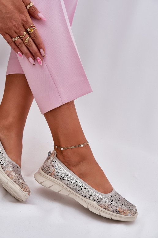 Āda Ažūrs Gaisma Balerīnas Zelta krāsas Leaneila