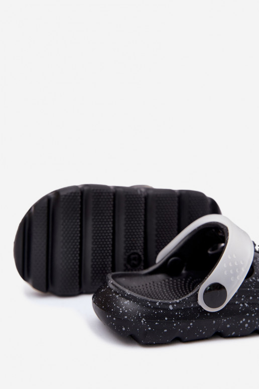 Vieglas čības uz pirksta Čības Bērnu apavi Big Star RR374503 melnas krāsas