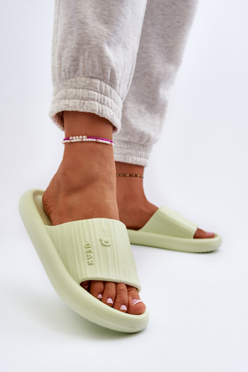 Čības Vieglas čības uz pirksta Sieviešu Gaisma Zaļas krāsas Fenicva