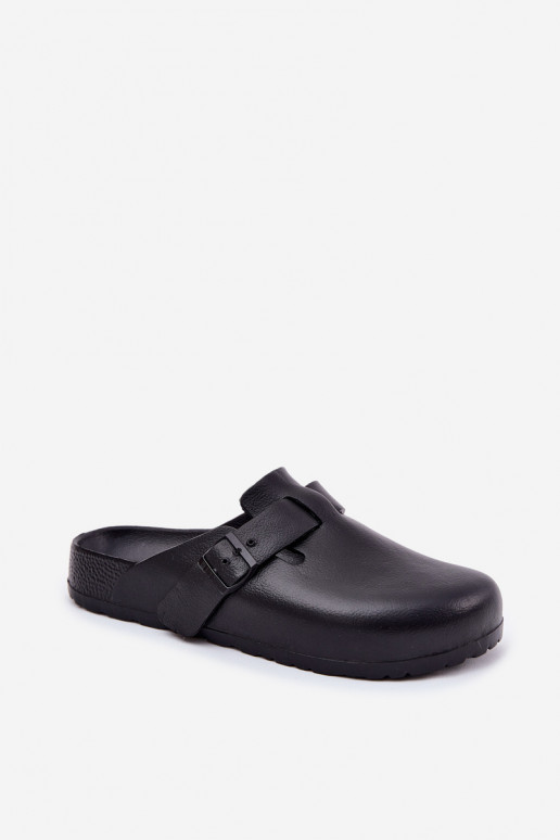 Vieglas čības uz pirksta Čības Tukšas Vīriešiem ar sprādzēm Big Star RR174A022 melnas krāsas