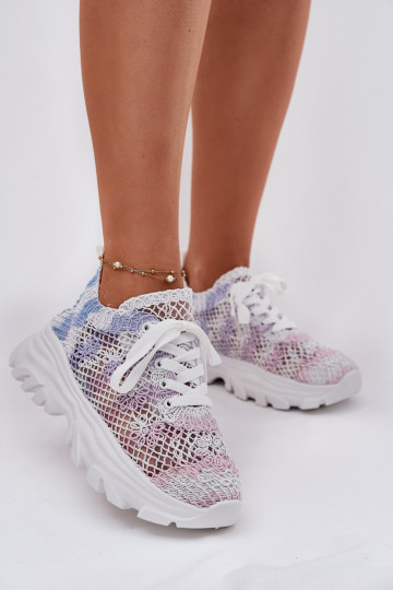 Sneakers modeļa apavi Sieviešu Z SzydełkoIną CholeInką Dažādu krāsu Jelhiris
