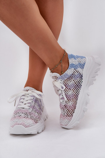 Sneakers modeļa apavi Sieviešu Z SzydełkoIną CholeInką Dažādu krāsu Jelhiris 2