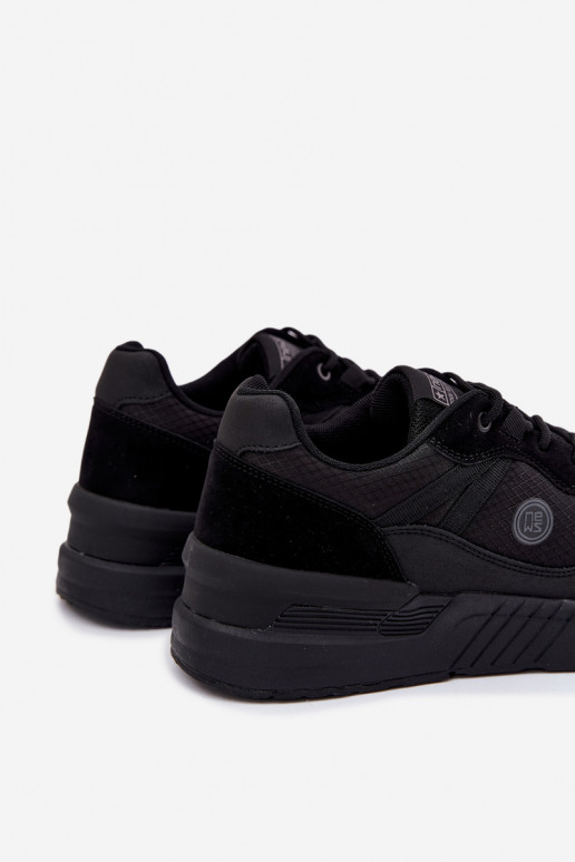 sporta apavi Sneakers modeļa apavi Vīriešiem ar platformu melnas krāsas Hanirin