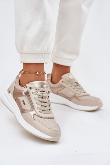Āda sporta apavi Sneakers modeļa apavi Sieviešu ar rāvējslēdzējiem smilšu krāsas Lilimia 2