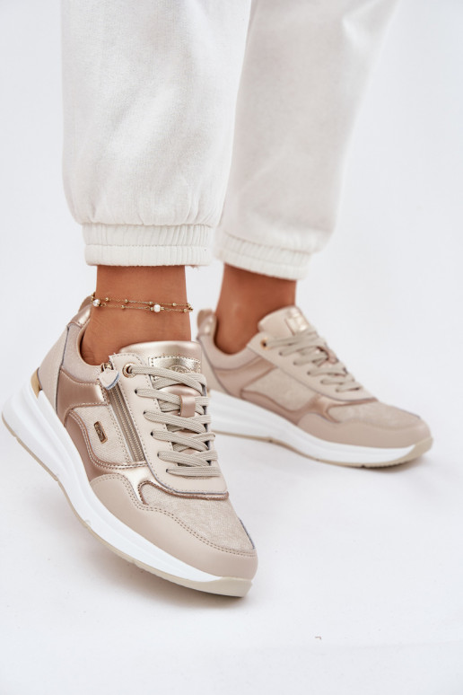 Āda sporta apavi Sneakers modeļa apavi Sieviešu ar rāvējslēdzējiem smilšu krāsas Lilimia Āda sporta apavi Sneakers modeļa apavi Sieviešu ar rāvējslēdzējiem smilšu krāsas Lilimia
