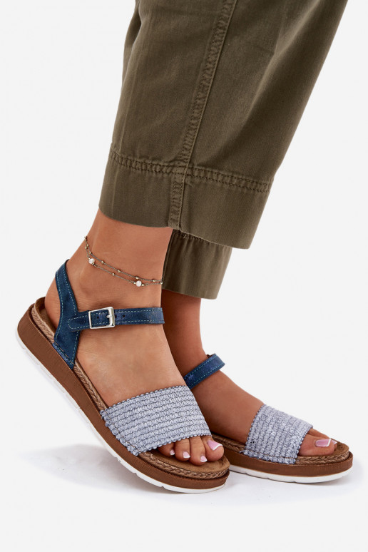 Sieviešu basenes Ar bizi Uz Pasek Inblu GS000050 Zilas krāsas