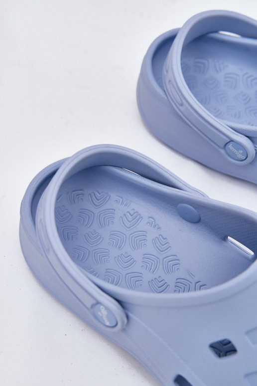 sieviešu čības Vieglas čības uz pirksta LEMIGO 806 Zilas krāsas sieviešu čības Vieglas čības uz pirksta LEMIGO 806 Zilas krāsas