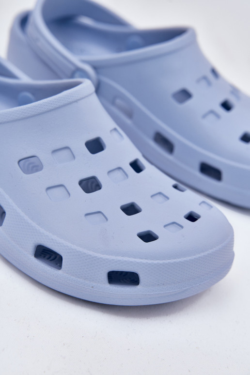 sieviešu čības Vieglas čības uz pirksta LEMIGO 806 Zilas krāsas sieviešu čības Vieglas čības uz pirksta LEMIGO 806 Zilas krāsas