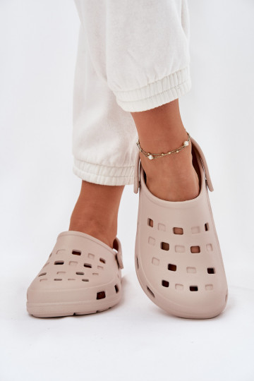 sieviešu čības Vieglas čības uz pirksta LEMIGO 806 smilšu krāsas