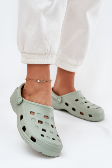 sieviešu čības Vieglas čības uz pirksta LEMIGO 806 piparmētras krāsas