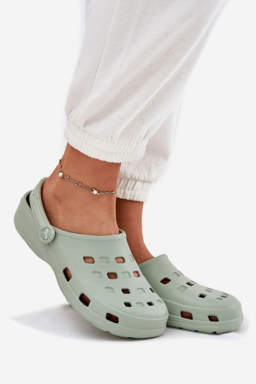 sieviešu čības Vieglas čības uz pirksta LEMIGO 806 piparmētras krāsas sieviešu čības Vieglas čības uz pirksta LEMIGO 806 piparmētras krāsas