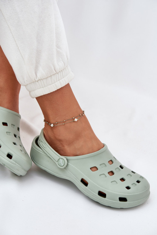 sieviešu čības Vieglas čības uz pirksta LEMIGO 806 piparmētras krāsas sieviešu čības Vieglas čības uz pirksta LEMIGO 806 piparmētras krāsas