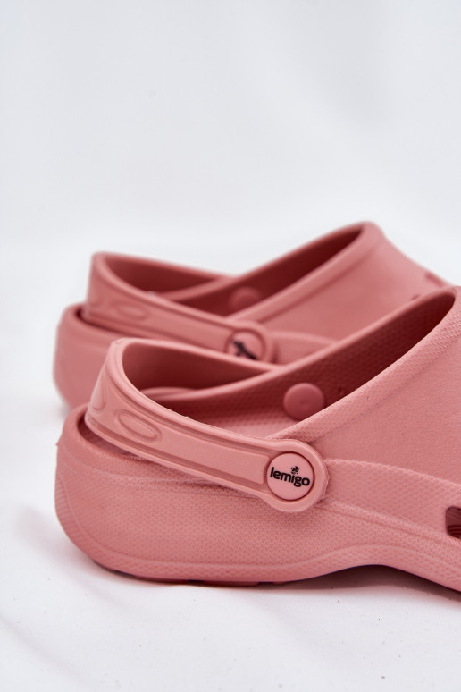 sieviešu čības Vieglas čības uz pirksta LEMIGO 806 Rozā krāsas sieviešu čības Vieglas čības uz pirksta LEMIGO 806 Rozā krāsas