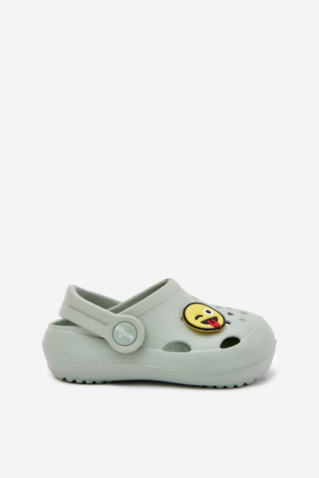 Čības Bērnu apavi Vieglas čības uz pirksta Z Przypinką LEMIGOSE 880 piparmētras krāsas 2