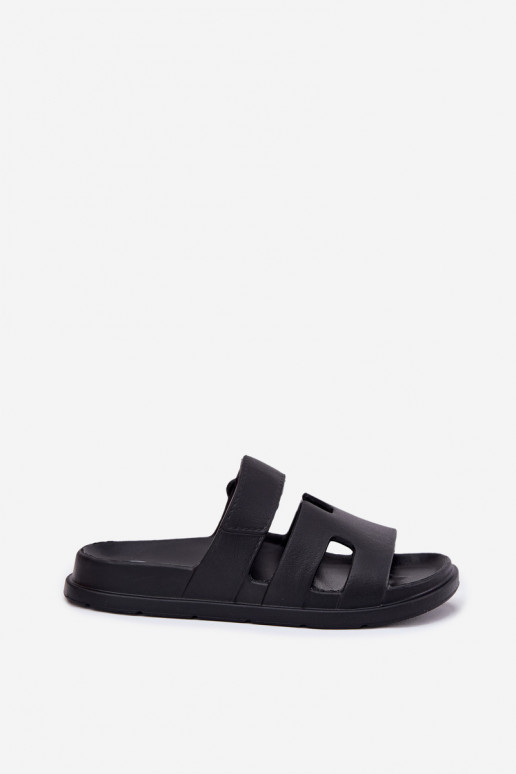 Vieglas čības uz pirksta sieviešu čības melnas krāsas Dimelle