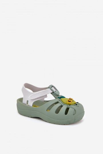 Bērnu sandales ar lipīgajiem aizdariem Ipanema Summer XIV Baby 83615 zaļā krāsā 2