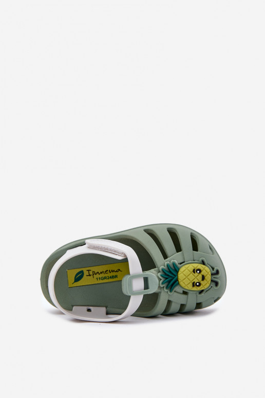 sandales Bērnu apavi ar lipīgām aizdarēm OInoce 83615 Ipanema Summer XIV Baby Zaļas krāsas