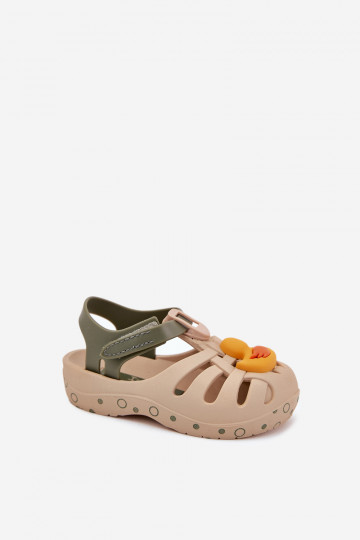 Bērnu sandales ar lipīgajiem aizdariem Ipanema Summer XV Baby 83619 smilšu krāsā 2