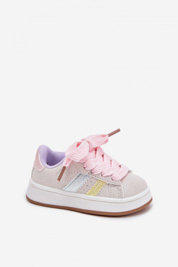 Bērnu sporta apavi "Sneakers" modeļa ar lipīgām aizdares, dažādās krāsās "Celyna" 2