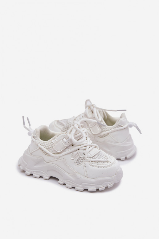 sporta apavi Sneakers modeļa apavi Bērnu apavi baltas krāsas Tilvianea