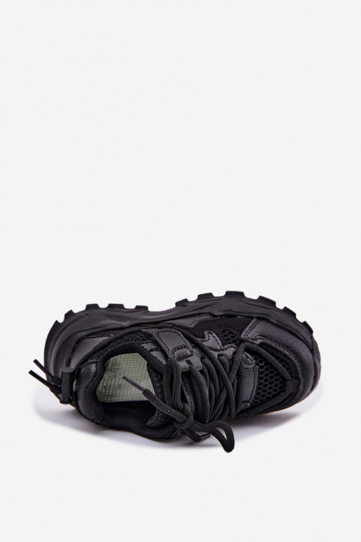 sporta apavi Sneakers modeļa apavi Bērnu apavi melnas krāsas Tilvianea