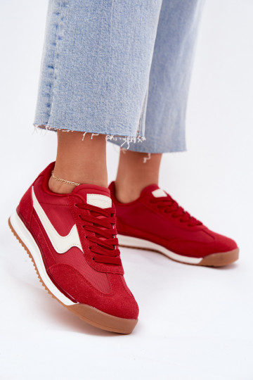 sporta apavi Sneakers modeļa apavi Sieviešu sarkanas krāsas Zerina