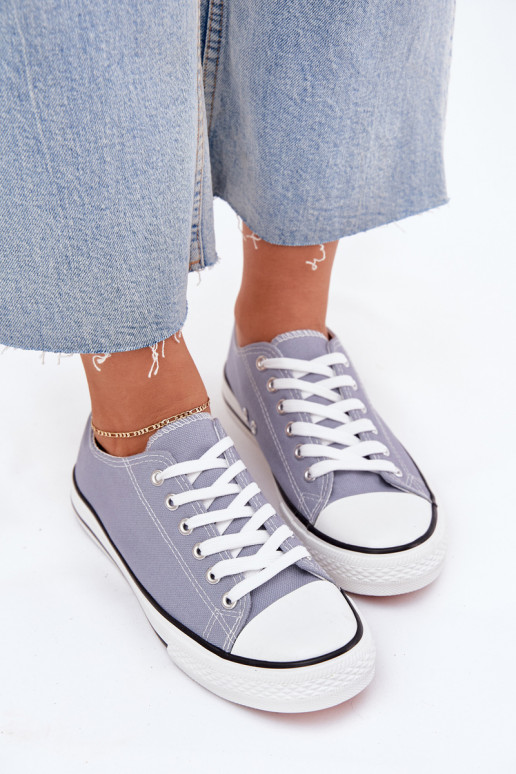 Sieviešu Klasiska modeļa brīvā laika apavi Zilas krāsas Omerta Sieviešu Klasiska modeļa brīvā laika apavi Zilas krāsas Omerta