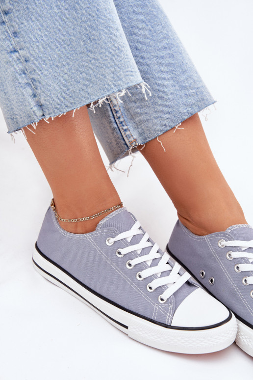 Sieviešu Klasiska modeļa brīvā laika apavi Zilas krāsas Omerta Sieviešu Klasiska modeļa brīvā laika apavi Zilas krāsas Omerta